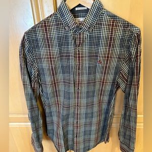 Original Penguin check heritage slim fit button down